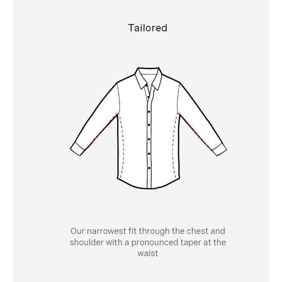 NEW-Bonobos Jetsetter Stretch Dress Shirt Tailored Fit-Blue Geo-Sz 15 1/2-32 - Picture 11 of 11